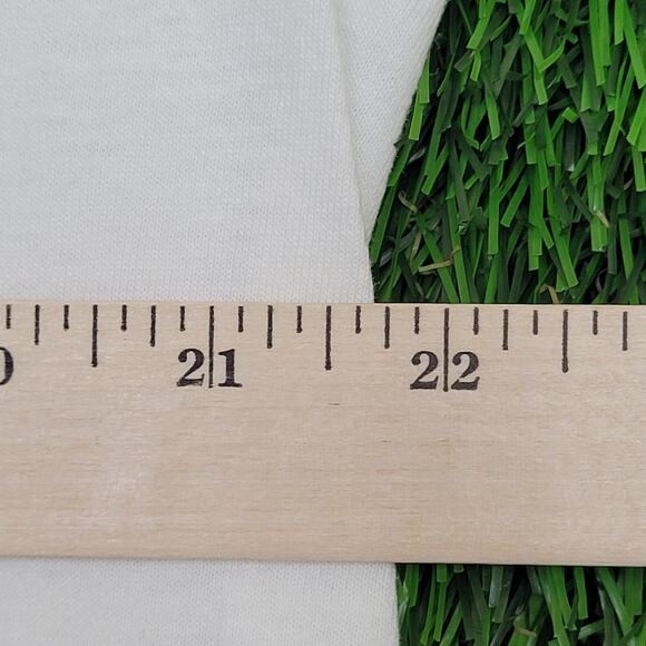 Vintage 90s Funny Deer Hunting Shirt Large 22x26 Crop USA - Picture 13 of 14